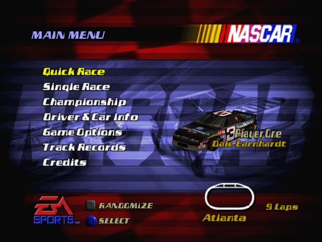 NASCAR 2000 screenshot 4 for Playstation